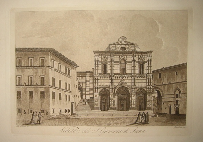 Pera Giuseppe Veduta del S. Giovanni di Siena 1801-1803 Firenze